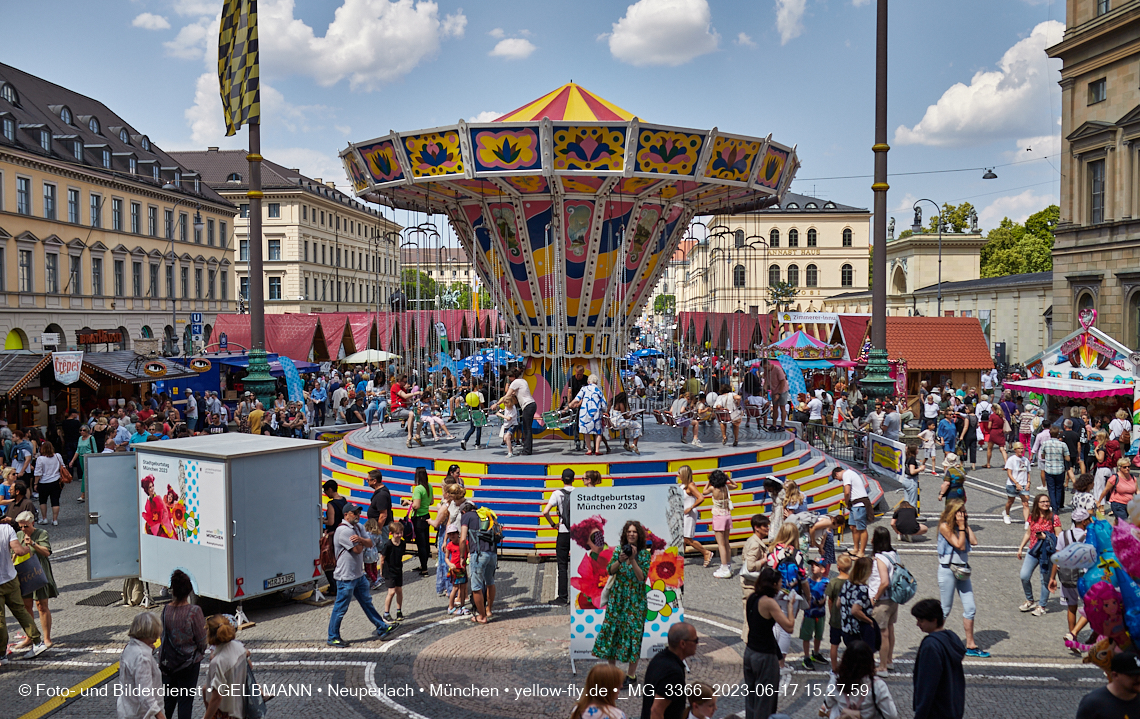 17.06.2023 - 865. Stadtgeburtstag von München